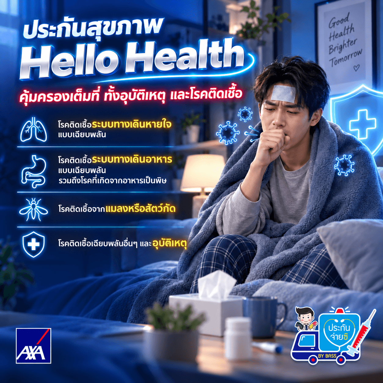 ประกันสุขภาพ Hello Health